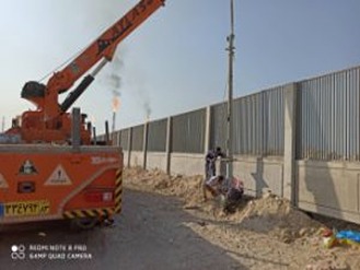 راه‌اندازی زیرساخت پسیو فیبر نوری سیستم نظارت تصویری (CCTV) واحد HDPE2 شرکت پتروپالایش کنگان