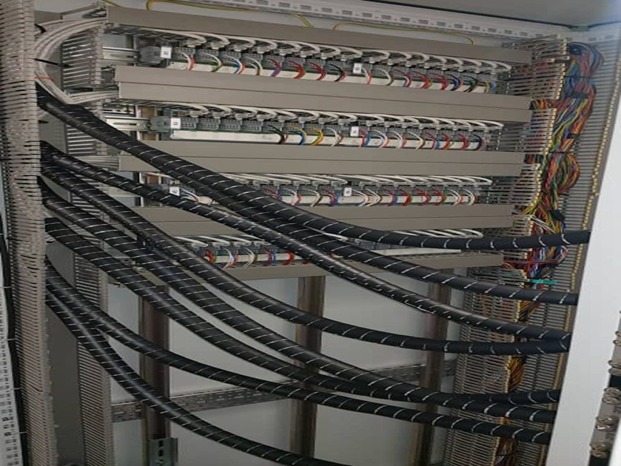 وایرینگ و نصب تجهیزات راک سیستم پیجینگ و اینترکام در واحد Auxillary HD